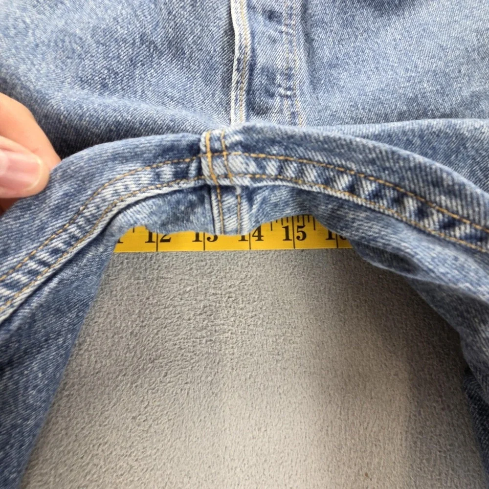 VTG Levis 501‎ Jeans Mens Blue Made In USA Button Straight Modified Fits 29x29